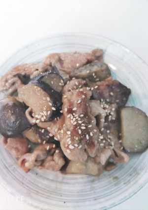 豚こまナス炒め-レシピのメイン写真