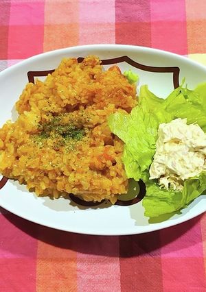 残りカレーリゾット-レシピのメイン写真