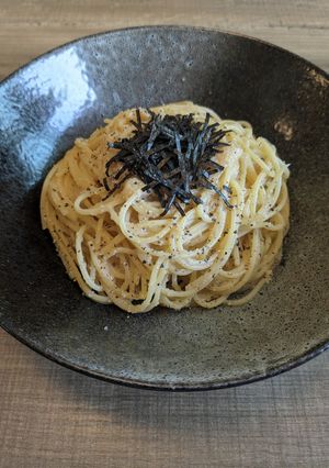 柚子香る、あっさりさっぱり明太子パスタ-レシピのメイン写真