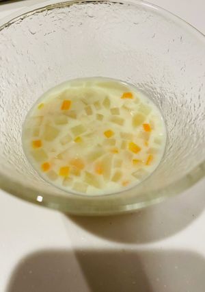 離乳食　粉ミルクで　ミルクスープ-レシピのメイン写真