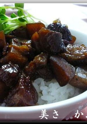神戸ぼっかけ丼(スジコン)-レシピのメイン写真