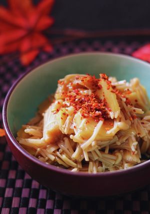 レンジで常備菜♪エノキと生姜の煮びたし-レシピのメイン写真