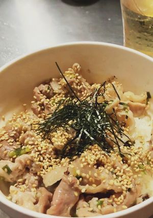 【包丁いらず】塩スタミナ丼-レシピのメイン写真