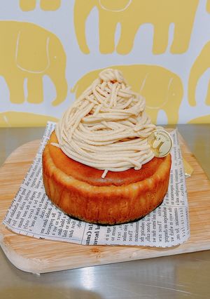 絶品!贅沢すぎる!!おさつチーズケーキ☆-レシピのメイン写真