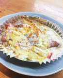 給食の「ポテトグラタン」♡冷凍ポテト使用