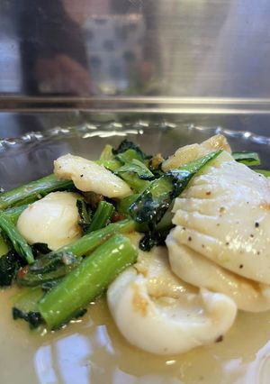 イカと小松菜のバター醤油炒め-レシピのメイン写真