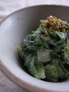 菜の花のわさびマヨネーズ和え-レシピのメイン写真