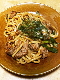 簡単焼肉うどん-レシピのメイン写真