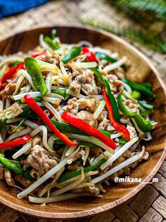 もやしと豚こまで青椒肉絲風♡中華炒め-レシピのメイン写真