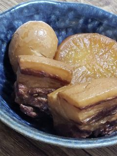 圧力鍋で豚の角煮-レシピのメイン写真