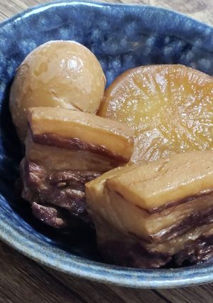 圧力鍋で豚の角煮-レシピのメイン写真