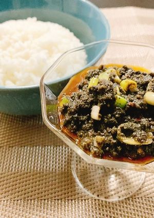ねりごまと豚ひき肉で、坦々風。-レシピのメイン写真
