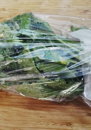 変色しない♫カブ葉・大根葉の保存方法♫-レシピのメイン写真