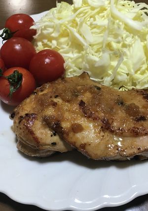 エバラおろしのたれで作る鶏のみぞれ焼き-レシピのメイン写真