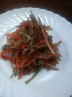 すき焼き風きんぴらごぼう-レシピのメイン写真
