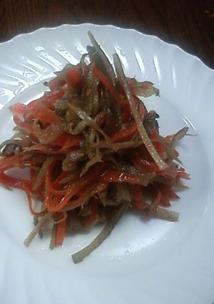 すき焼き風きんぴらごぼう-レシピのメイン写真