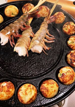 祖母大絶賛!カリッとろ♪米粉のたこ焼き-レシピのメイン写真