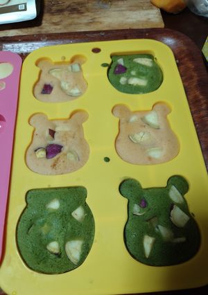離乳食 米粉と豆乳(卵不使用)蒸しパン-レシピのメイン写真