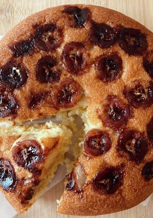 炊飯器でバナナケーキ-レシピのメイン写真