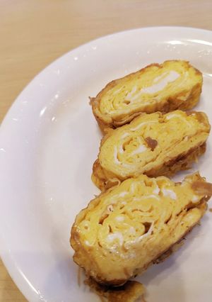 塩麹となめたけの卵焼き♪♪-レシピのメイン写真