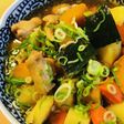 時間差煮●鶏もも肉とかぼちゃ&根菜の甘煮