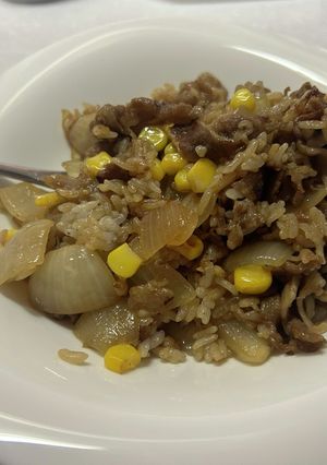 焼き肉チャーハン-レシピのメイン写真