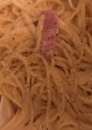 カルボナーラ レンジだけ-レシピのメイン写真