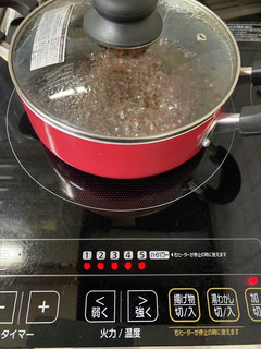 IHコンロであずきを煮る。-レシピのメイン写真