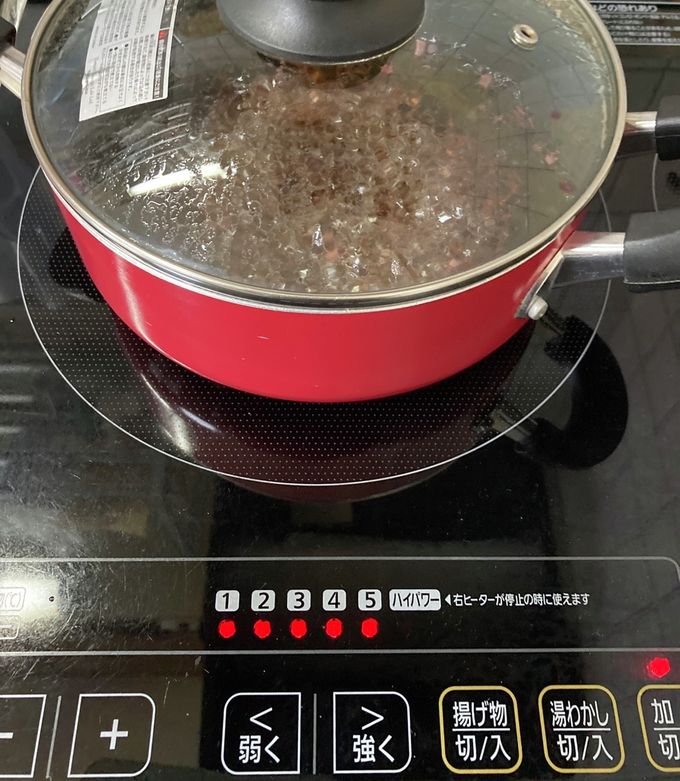 Ihコンロであずきを煮る。 by 諭梨奈 【クックパッド】 簡単おいしい