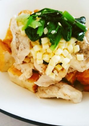 簡単！厚揚げチキンチーズ-レシピのメイン写真