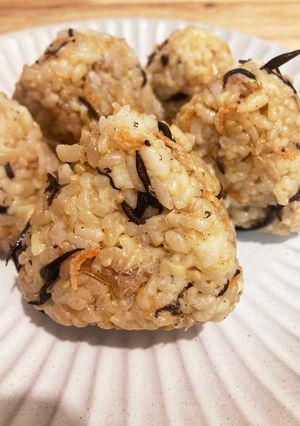 栄養満点！玄米おむすび-レシピのメイン写真
