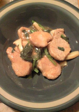 あらっ簡単！豚ひれ肉オイスターソース炒め-レシピのメイン写真