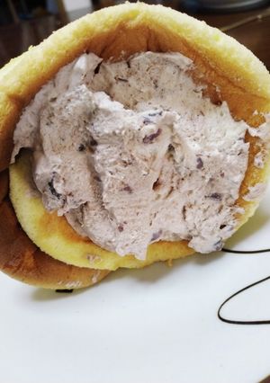 栗の赤ワイン煮クリームのロールケーキ-レシピのメイン写真