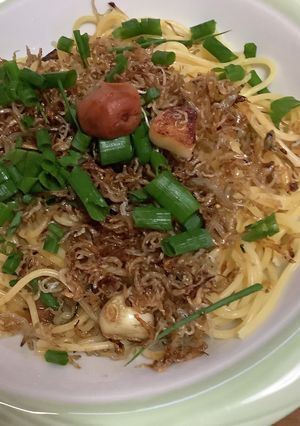 アレンジ簡単、じゃこ、たっぷりパスタ-レシピのメイン写真