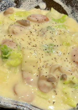 簡単濃厚♡白菜クリーム煮♡-レシピのメイン写真