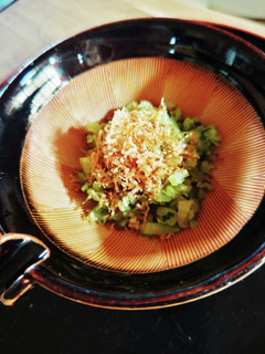 大根の葉を茹でたので作った小鉢-レシピのメイン写真