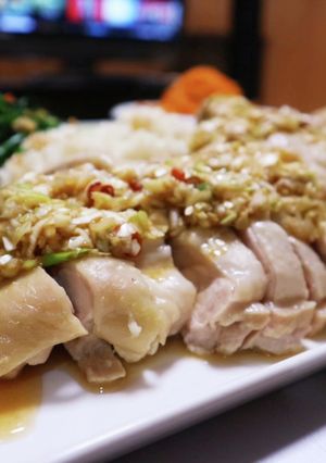炊飯器で簡単カオマンガイ-レシピのメイン写真