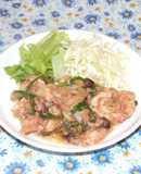 《レンジで簡単》こく旨トマトチキン