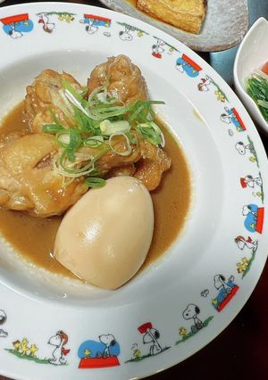 手羽元のさっぱり煮-レシピのメイン写真