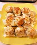 たこやき器で!パリパリ蓮根シュウマイ