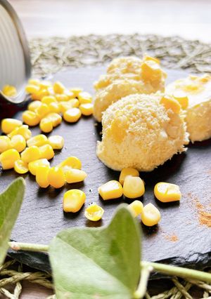 コーン缶で！チーズコーンアイスクリーム-レシピのメイン写真