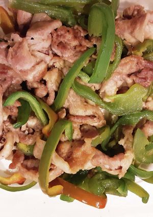 豚肉とピーマンのコンソメソテー-レシピのメイン写真