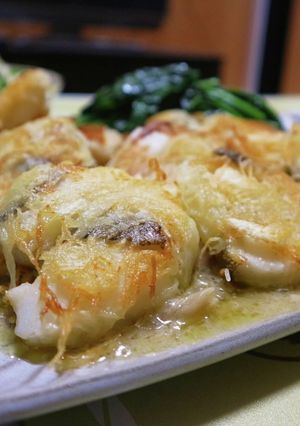 白身魚のカリポテ焼き 鮭でも。-レシピのメイン写真