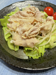 手間なく簡単♪豚しゃぶサラダ-レシピのメイン写真
