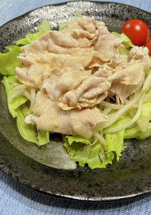 手間なく簡単♪豚しゃぶサラダ-レシピのメイン写真