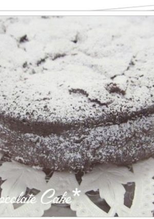混ぜるだけ!簡単チョコレートケーキ-レシピのメイン写真