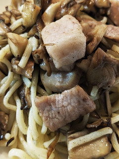 豚トロと舞茸の超簡単パスタ-レシピのメイン写真