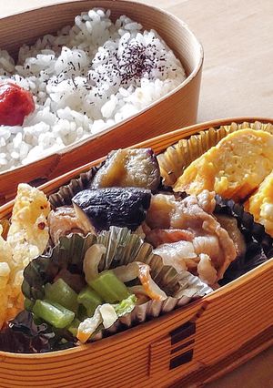 簡単夕食★豚肉&茄子★レンジ6分★お弁当-レシピのメイン写真