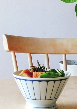 のっけ丼★ひとりランチ★厚揚げピーマン-レシピのメイン写真