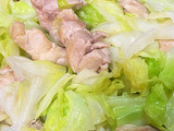 超簡単！春キャベツと鶏の塩だれ炒め